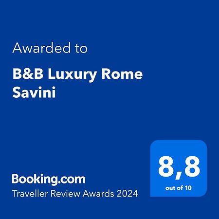 Luxury Rome Savini Guest House Exterior foto